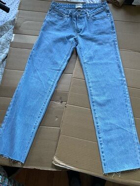 Abrand Light Blue Women’s Straight-Leg Jeans